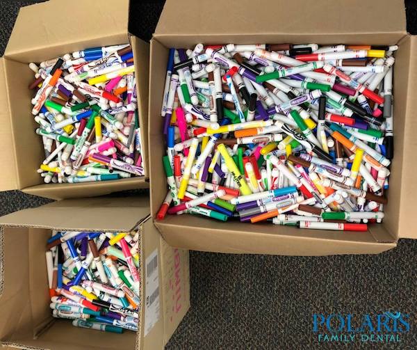 Boxes of Markers